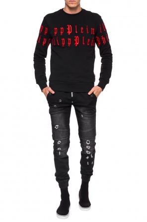 Logo-embroidered sweatshirt, zdjęcie 2 Logo-embroidered sweatshirt od Philipp Plein